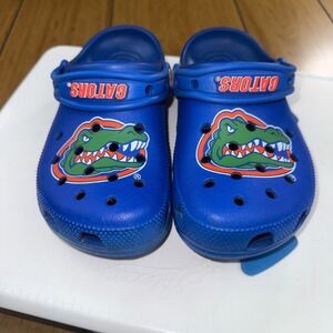 Crocs University of Florida Gators Blue Clogs Mens 4 Womens 6 NCAA Shoes
